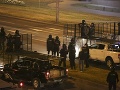 Polícia ostro zakročila proti Polícia ostro zakročila proti