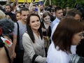 Kandidátka bieloruskej opozície na Kandidátka bieloruskej opozície na