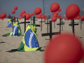 Pláž v brazílskom Riu Pláž v brazílskom Riu
