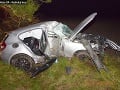 Košičan (†26) nezvládol šoférovanie a vpálil do stromu: FOTO Neprežil prevoz do nemocnice
