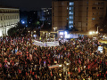 FOTO Protesty v Jeruzaleme: Tisíce ľudí žiadali odchod premiéra Netanjahua