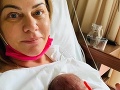 Čerstvá mamička Monika Beňová (52): Prvé FOTO z pôrodnice... Pozrite na tú malú princeznú!