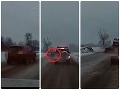 Mimoriadne mrazivé VIDEO: Polícia ukázala priebeh zrážky, vodič nezvládol predbiehanie