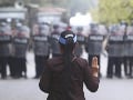 Mjanmarská polícia strieľala na demonštrantov: Dvaja zomreli a desiatky sa zranili