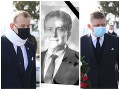 Smútok v Hurbanovej vsi: Politické špičky sa prišli rozlúčiť s Petrákom, FOTO na obrad prišli aj vládni poslanci