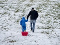 Horskí záchranári zasahovali na Kysuciach: Pri sánkovaní sa zranil chlapec (3)