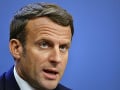 Francúzsky prezident Emmanuel Macron Francúzsky prezident Emmanuel Macron