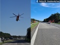 AKTUÁLNE Vážna nehoda Tesly: FOTO Diaľnicu za Malackami uzavreli, zasahoval vrtuľník!