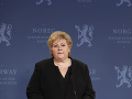 Nórska premiérka Erna Solbergová Nórska premiérka Erna Solbergová