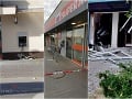 BOMBOVÁ NOC Na Slovensku vybuchovali bankomaty: FOTO obrovská spúšť! Polícia má plné ruky práce