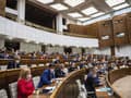 Poslanci NR SR počas Poslanci NR SR počas