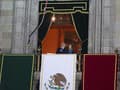 Mexický prezident Andrés Manuel López Obrador pri oslavách dňa nezávislosti