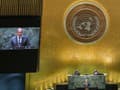 Ruský minister zahraničných vecí Sergej Lavrov na Valnom zhromaždení OSN