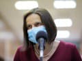 Ministerka spravodlivosti Mária Kolíková Ministerka spravodlivosti Mária Kolíková
