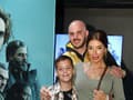 Raper Majself vzal do kina manželku aj syna
