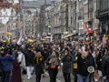Protest proti pandemickým opatreniam v Holandsku