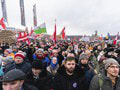 KORONAVÍRUS Demonštrácia proti povinnému očkovaniu vo Viedni: Zúčastnilo sa 20-tisíc ľudí