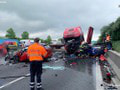 Tragická nehoda na českej D1: Pri zrážke kamióna a troch áut zahynuli dvaja ľudia