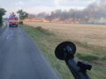 AKTUÁLNE Pri Dunajskej Strede zhorelo 30 hektárov obilia: Na mieste zasahujú hasiči