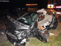 FOTO Vážna dopravná nehoda v okrese Komárno: Pri čelnej zrážke sa ťažko zranili dve osoby