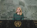 Prezidentka Čaputová na zasadnutí OSN: Naša slabosť povzbudila Rusko k ďalšej agresii
