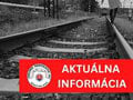 AKTUÁLNE Tragédia v Ivanke pri Dunaji: Na železničnom priecestí vlak zrazil ženu, doprava na trati je obmedzená