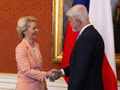 Predsedníčka Európskej komisie Leyenová sa stretla Petrom Pavlom na Pražskom hrade