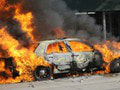 Vodič našiel svoje auto v plameňoch, na palubnej doske nechal TOTO! Hasiči varujú, nikdy to nerobte