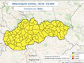 Dajte si pozor na búrky: Môžu sa počas dňa vyskytnúť na celom Slovensku
