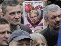 Tisíce demonštrovali v Charkove za prepustenie Tymošenkovej