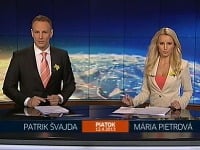 Mária Pietrová sa včera objavila po boku Patrika Švajdu v Televíznych novinách.