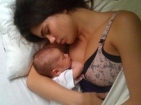 Marína Georgievová sa fotkou synčeka pochválila až 10 mesiacov po jeho narodení. 