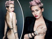 Dvadsiatka Miley Cyrus sa vrhla na dráždivé fotenie, počas ktorého obnažila svoje ženské zbrane.