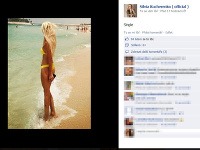 Silvia Kucherenko si zverejnila na sociálnej sieti provokatívne fotografie. Pri jednej z nich sa označila slovíčkom "single". Ide o zaužívané vyjadrenie toho, ak je niekto nezadaný. Záber spolu s komentárom však neskôr zmazala.