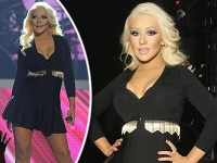 Christina Aguilera je čím ďalej, tým štíhlejšia a vracia sa k hviezdnej forme.