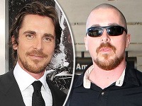 Christian Bale si nechal vyholiť hlavu a viditeľne pribral.