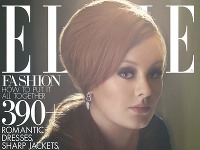 Adele na titulnej strane májového čísla magazínu Elle.