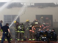 Požiar motela neprežili najmenej štyria hasiči