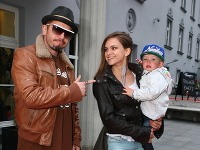 Na podujatie dorazil aj tanečník Laci Strike s rodinkou - manželkou Aničkou a synom Dankom. 