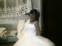 FOTO: Monika sa na sociálnej sieti pochválila fotografiou vo svadobných šatách. 