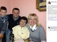Vilo Rozboril na Facebooku zverejnil fotku s komentárom, že prababke Rozálii sa pohoršilo. Podvodník tento fakt zneužil. 