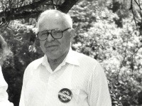 Údajny vojnový zločinec Michael Karkoc na fotke z roku 1990 Údajny vojnový zločinec Michael Karkoc na fotke z roku 1990