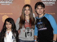 Blanket Jackson, Paris Jackson a Prince Michael Jackson