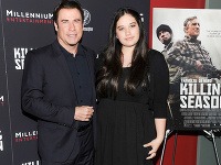 John Travolta s bacuľatou dcérou Ellou Bleu