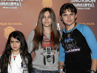 Blanket Jackson, Paris Jackson a Prince Michael Jackson