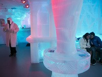 Obyvateľom New Yorku pomáha prekonávať vlny horúčav ľadový bar