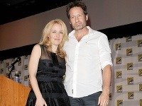 Gillian Anderson a David Duchovny oslavovali 20. narodeniny kultového seriálu Akty X, v ktorom stvárňovali zvláštnych agentov.