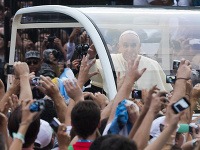 Pápež František zavítal na rodný kontinent pri príležitosti konania Svetových dní mládeže v Riu de Janeiro 23.-28. júla.