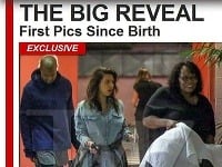 Reportéri TMZ po prvý raz odfotografovali Kim Kardashian po pôrode.