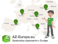 AZ-Europe sprievodca ubytovaním v Európe